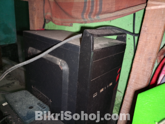 Core i3 4gen + Hp monitor 22